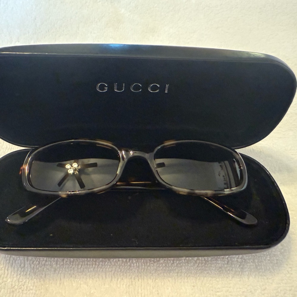 Vintage Gucci Tortoiseshell Sunglasses